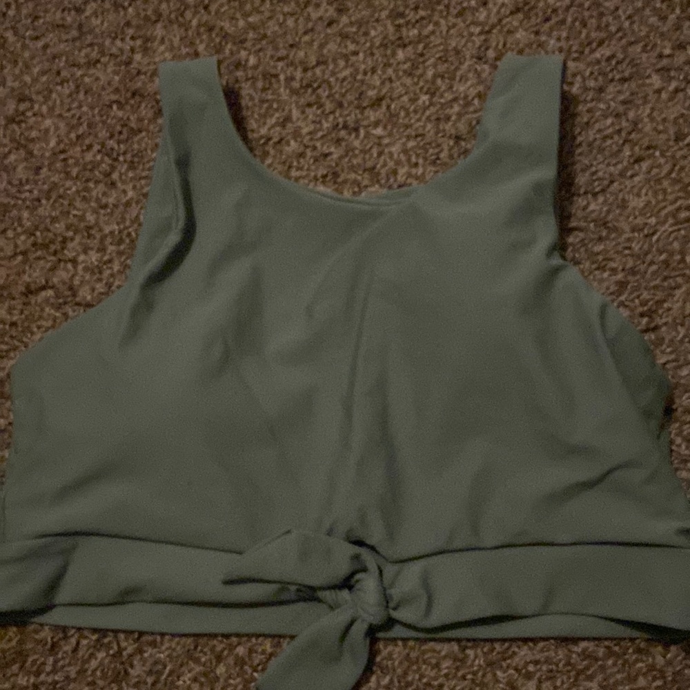 A bathing suit top